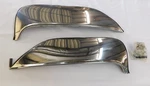 Oem Foxcraft 1962 1963 1964 Ford Fairlane Fender Skirts 500 + Mercury Meteor Nos. Fixed Price $159.00.