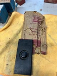 Nos Ford 52 53 54 55 56 Mainline B9SZ-5741-A Rear Spring Center Mount Insulator. Fixed Price $25.99.