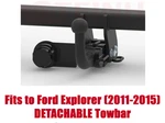 Detachable Tow Bar Ford Explorer (2011-2015) & 13 Pin Bypass Relay Kit F258. Fixed Price $483.57.