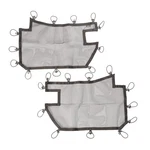 Rugged Ridge Tube Door Cover Kit, Front, Pair, Black 13579.50 Fits 2007.... Fixed Price $198.40.
