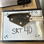 Nos Ford 1957 60 F100 250 2WD Left Front Lower Shock Mount Bracket B7C-18127-A. Fixed Price $31.88.
