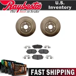 Rear Kit Brake Rotors Ceramic Pads And Hardware For Fiat 124 Spider 2017. Fixed Price $185.06.