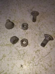 1970 1972 Ford Maverick Shock Tower Bracket Bolts. Fixed Price $16.90.