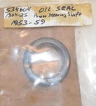 1953-59 Studebaker Power Steering Shaft Oil Seal #534604 B24-21. Fixed Price $9.95.