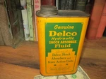 Holy Grail Oil Can 1939 Vintage Genuine Delco Shock Absorber Fluid Quart. Fixed Price $169.99.