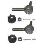 Pair Set 2 Outer Steering Tie Rod Ends Moog For Chevy Bel One-fifty Series. Fixed Price $64.95.