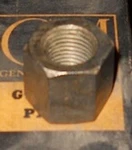 Nos 1963-64 Chevrolet Corvettte Rear Axle Nut 1953-64 Corvette Spring. Fixed Price $75.00.