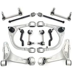 Suspension Kit Front Upper & Lower Control Arms Tie Rod Ends For 2008-14 Cts Rwd. Fixed Price $268.88.