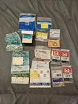 Nos Oem Lot Of 17 Seals Washers And Rings Original Packages. Fixed Price $74.80.