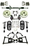 Complete Mustang Ii Power Ifs Front End Suspension Stock 11" Rotors Coil Overs. Fixed Price $1615.50.