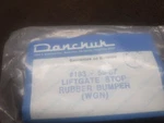1955,56,57 Chevrolet Upper Liftgate Rubber Bumper Stop Danchuk # 183. Fixed Price $6.00.